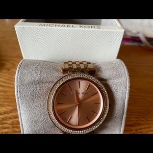 Michael kors watch darci rose gold